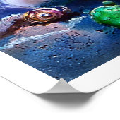 月と人魚ポスター ポスター (角)