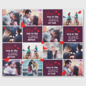 月と写真を包む紙 ラッピングペーパー (フラット)