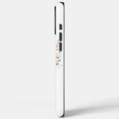 月と可愛い赤ちゃんフクロウ Case-Mate iPhoneケース (裏面 / 左)