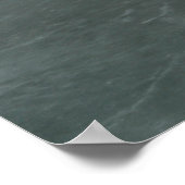 月と地球と月の着陸船の眺め ポスター (角)