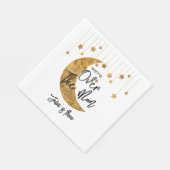 月と夜きらめくの誕生日 スタンダードランチョンナプキン (角)