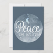 月と夜感動的の空の平和 シーズンカード (正面)