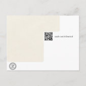 月と太陽のセピアとゴールデンドラゴン ポストカード (裏面)