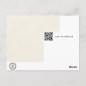 月と太陽のセピアとゴールデンドラゴン ポストカード (裏面)