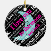 『月と宝の宝』 セラミックオーナメント (裏面)