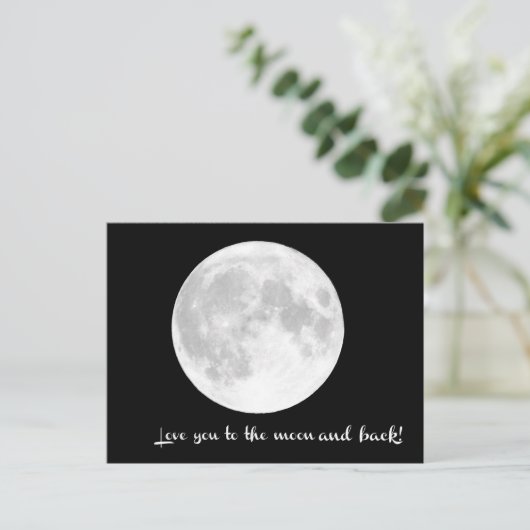 月と後ろにあなたを愛しなさい。SD - ポストカード (スタンド正面)