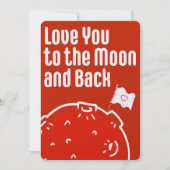 月と後ろにあなたを愛する シーズンカード (正面)