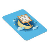 月と後ろにあなたを愛する  マグネット (右側)