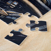 月と後ろにあなたを愛する |宇宙飛行士 ジグソーパズル (側面)