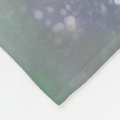 月と後ろにあなたを愛パーソナライズされたす フリースブランケット (角)