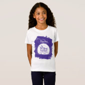 月と後ろに Tシャツ (正面フル)