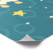 月と後ろのポスターにあなたを愛する ポスター (角)