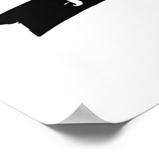 月と後ろのポスターにあなたを愛する ポスター (角)