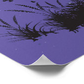 月と後ろのポスターに向けて ポスター (角)