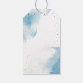 月と後ろの少年の誕生日 ギフトタグ (裏面)