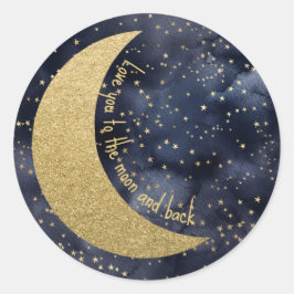 月と後ろカスタムに ラウンドシール