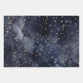 月と後ろカスタムに ラッピングペーパーシート (正面2)