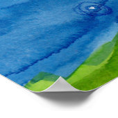 「月と後ろ向きにあなたを愛している」ラブポスター ポスター (角)