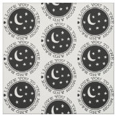 月と後ろ布であなたが大好き ファブリック (見本)