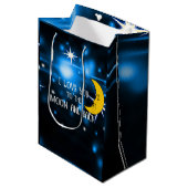 月と後ろ – 星空 ミディアムペーパーバッグ (正面アングル)