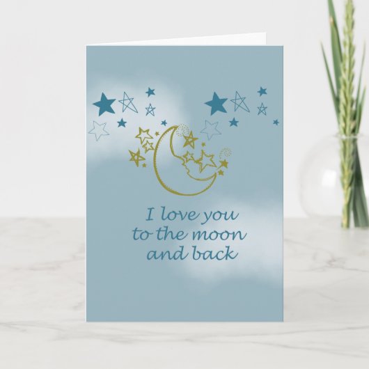 月と後 カード (正面)