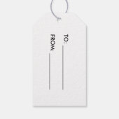 月と後 |バレンタインデーのギフトラベル ギフトタグ (裏面)