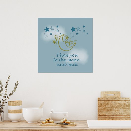 月と後 ポスター (キッチン)