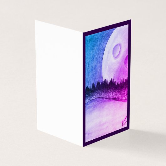 月と惑星 – 紫 (外部)