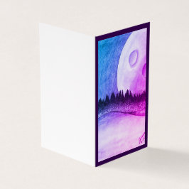 月と惑星 – 紫