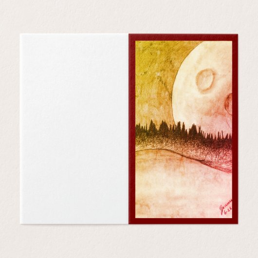 月と惑星 – 赤 (外部フラット)