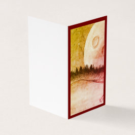 月と惑星 – 赤