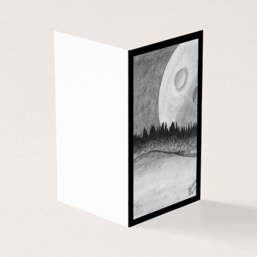 月と惑星 – 黒 (外部)