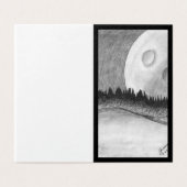 月と惑星 – 黒 (外部フラット)