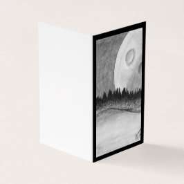 月と惑星 – 黒