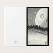 月と惑星 – 黒 (外部フラット)