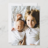 月と愛をあなたに ベイビー発表 招待状 (裏面)