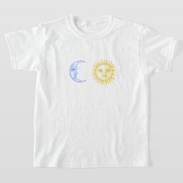 月と日のTシャツ Tシャツ
