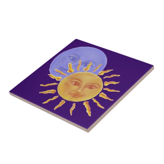 月と日 タイル (側面)