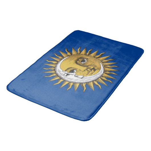 月と日 バスマット (アングル)