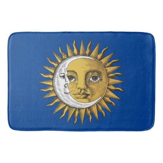 月と日 バスマット (正面)