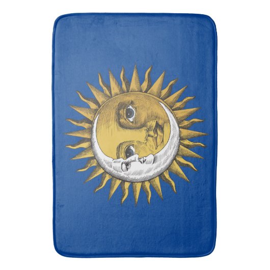 月と日 バスマット (正面縦)