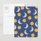 月と日 ポストカード (正面/裏面)