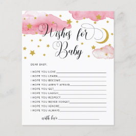 月と星が願うベビー