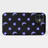 月と星のパターン Case-Mate iPhoneケース (裏面(横))