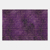 月と星のラッピング紙フラットシートセット3 ラッピングペーパーシート (正面3)