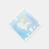 月と星の上 スタンダードカクテルナプキン (角)