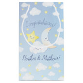 月と星の上 スモールペーパーバッグ (裏面)