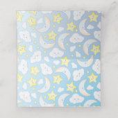 月と星の上 プレイスカード (内部開封)