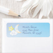 月と星の上 ラベル (インサイチュ)