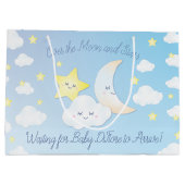 月と星の上 ラージペーパーバッグ (裏面)